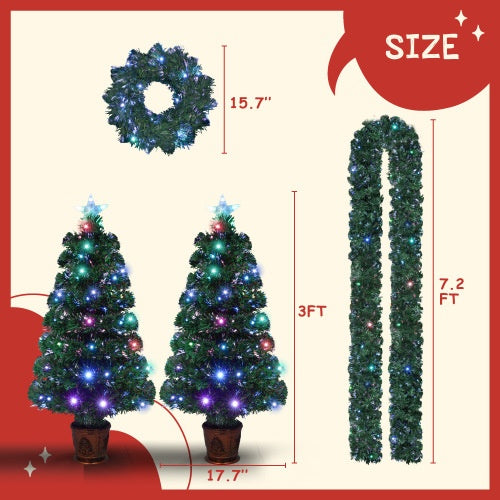 Fiber Optic Christmas Tree