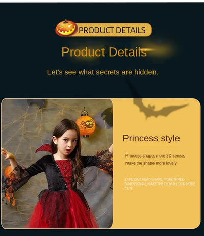 Halloween Vampire Princess Dress