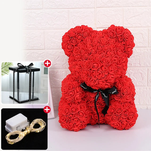 Wedding Decoration Rose Bear