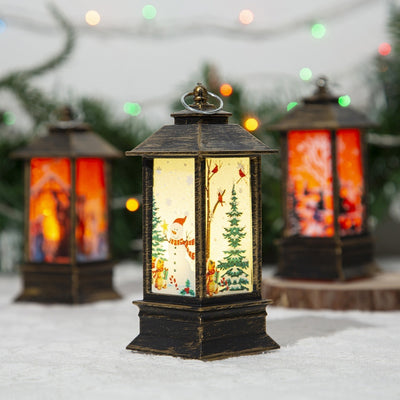 Christmas Portable Oil Lamp