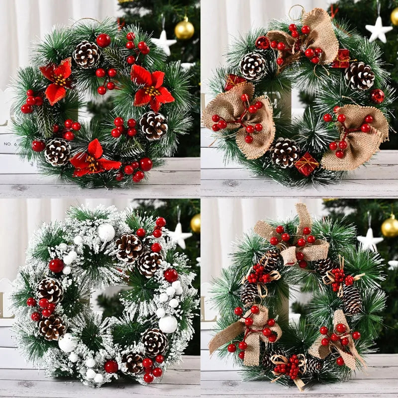 Elegant Holiday Door Garland