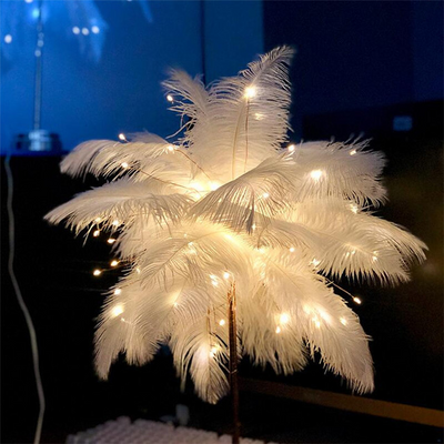 Feather Table Lamp