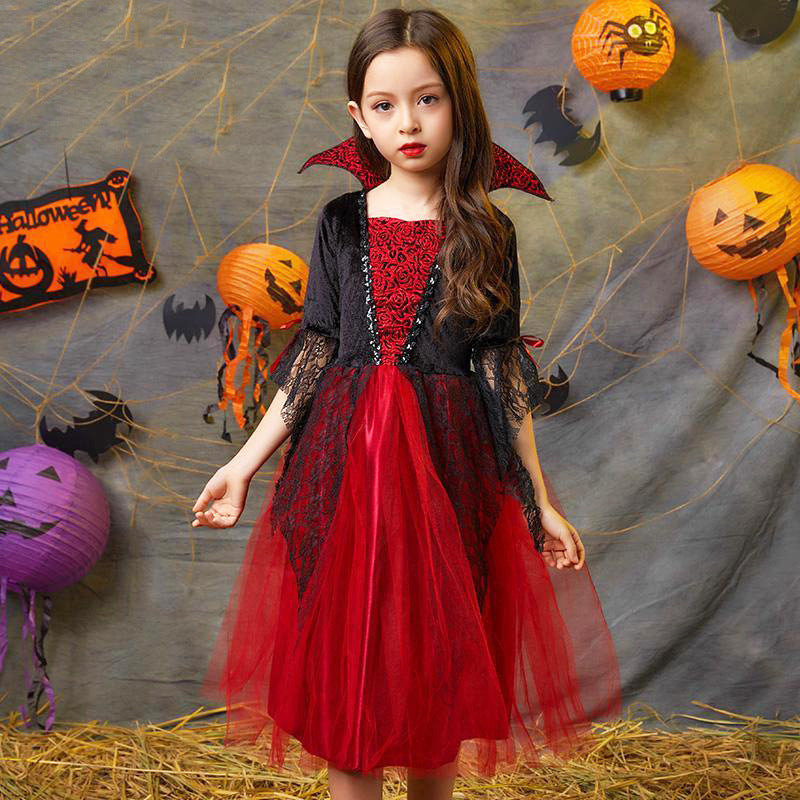 Halloween Vampire Princess Dress