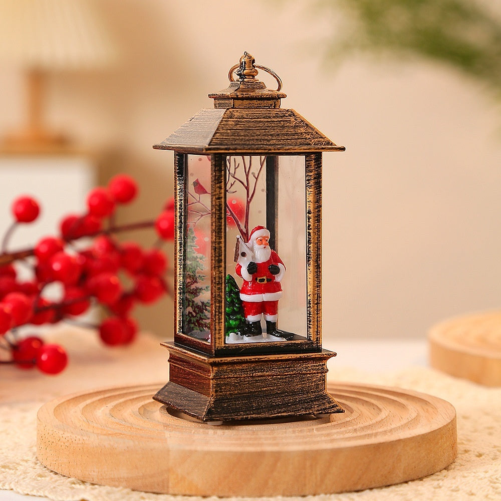 Christmas Portable Oil Lamp