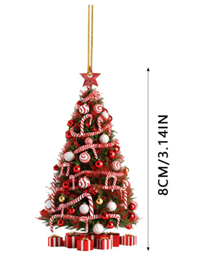 Christmas Tree Pendant Holiday Decoration