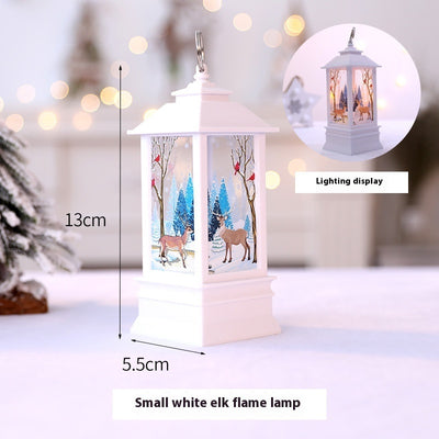 Christmas Portable Oil Lamp