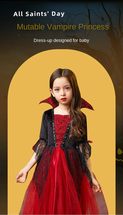 Halloween Vampire Princess Dress