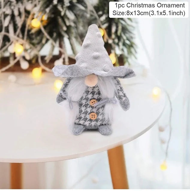 Festive Faceless Gnome Doll