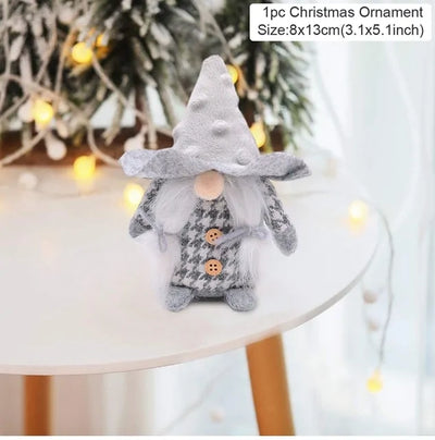 Festive Faceless Gnome Doll