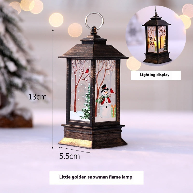 Christmas Portable Oil Lamp