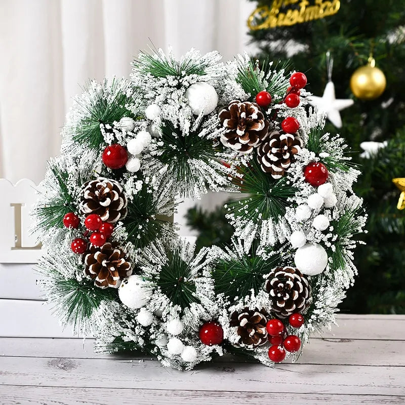 Elegant Holiday Door Garland