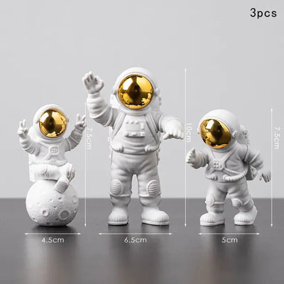 Astronaut & Moon Decor Set