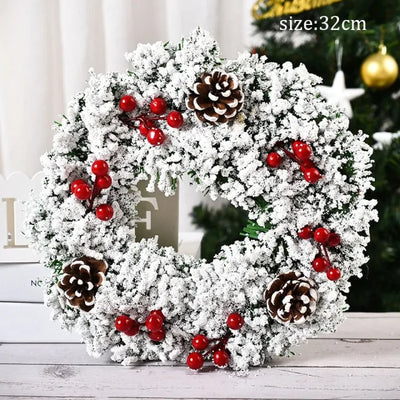 Elegant Holiday Door Garland