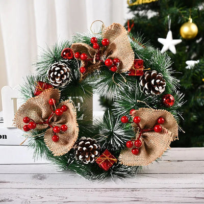 Elegant Holiday Door Garland