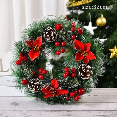 Elegant Holiday Door Garland