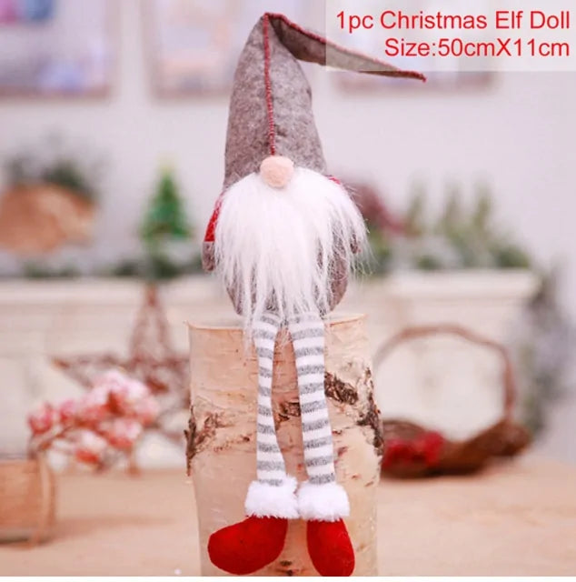 Festive Faceless Gnome Doll