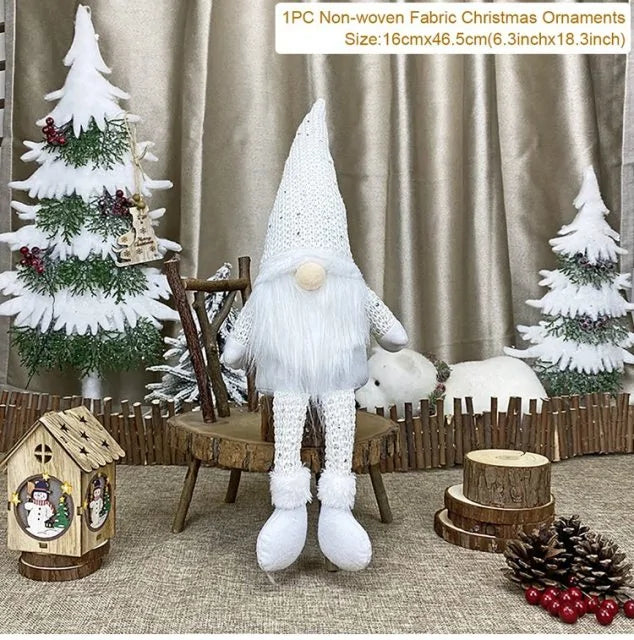 Festive Faceless Gnome Doll