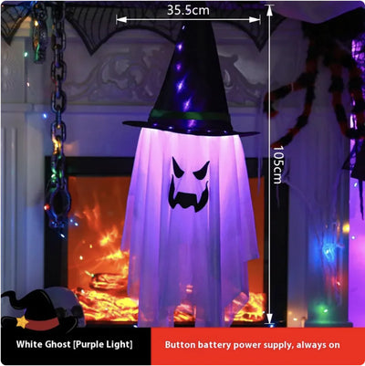 Glowing Halloween Scream Ghost