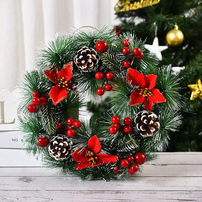 Elegant Holiday Door Garland