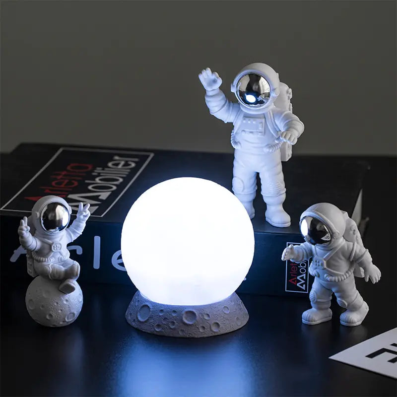 Astronaut & Moon Decor Set