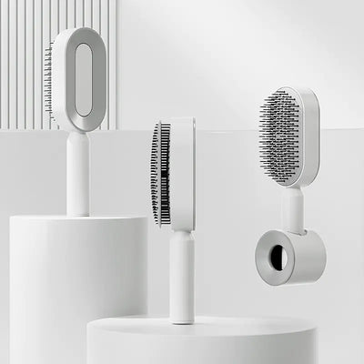 Effortless Self-Cleaning Hair Brush