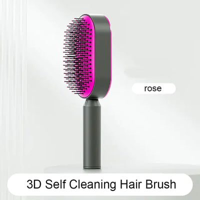 Effortless Self-Cleaning Hair Brush