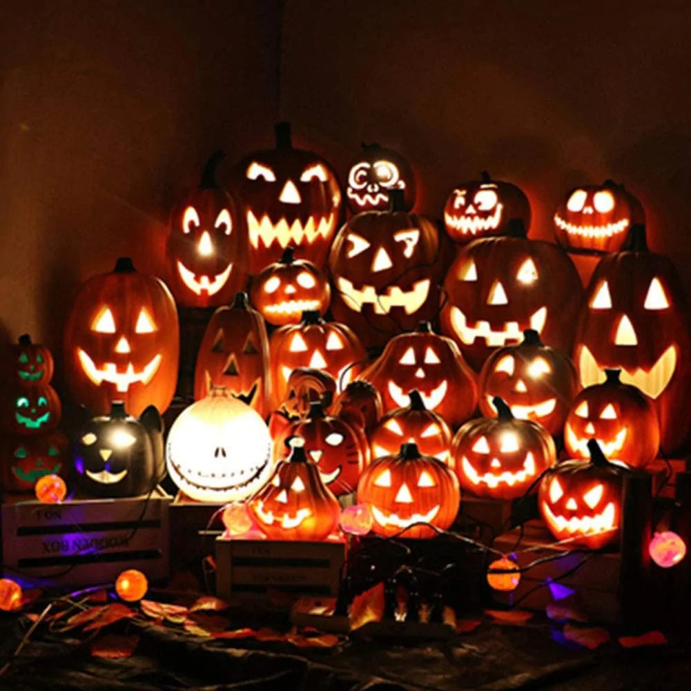 LED Pumpkin Lantern Night Light