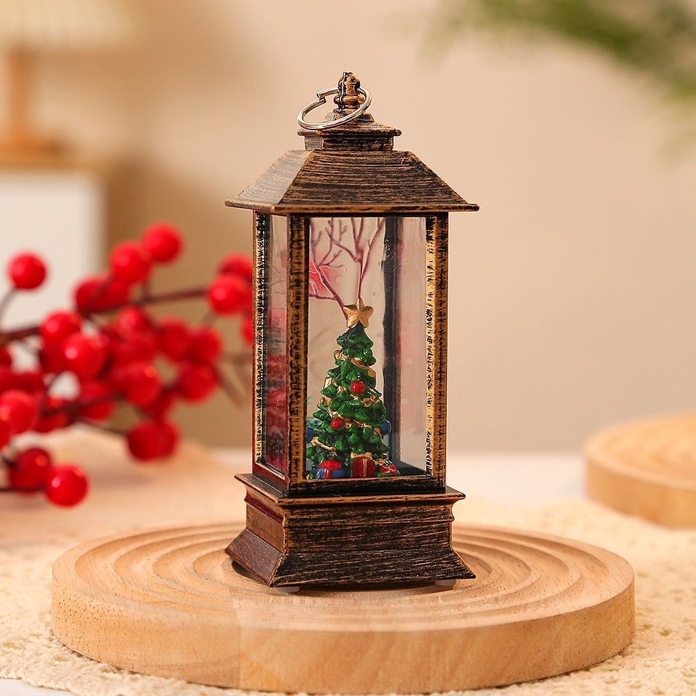 Christmas Portable Oil Lamp