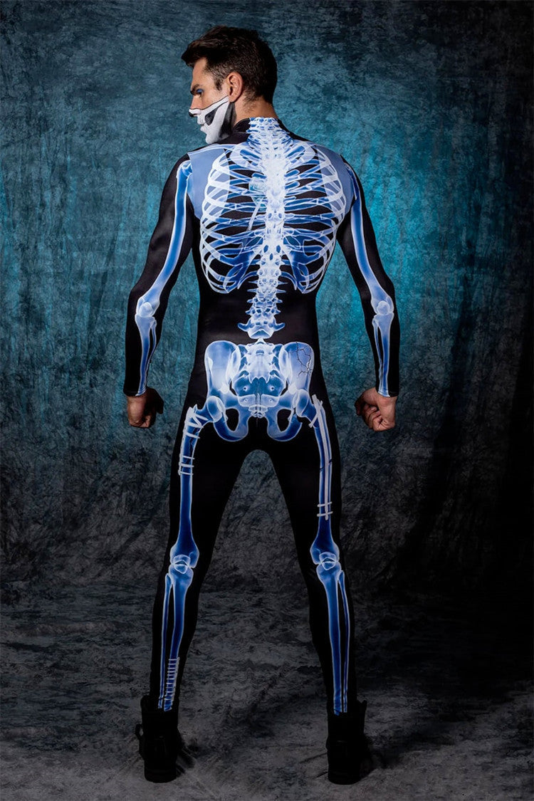 Skeleton 3D Halloween Bodysuit