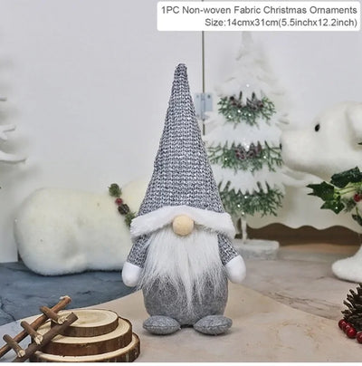 Festive Faceless Gnome Doll