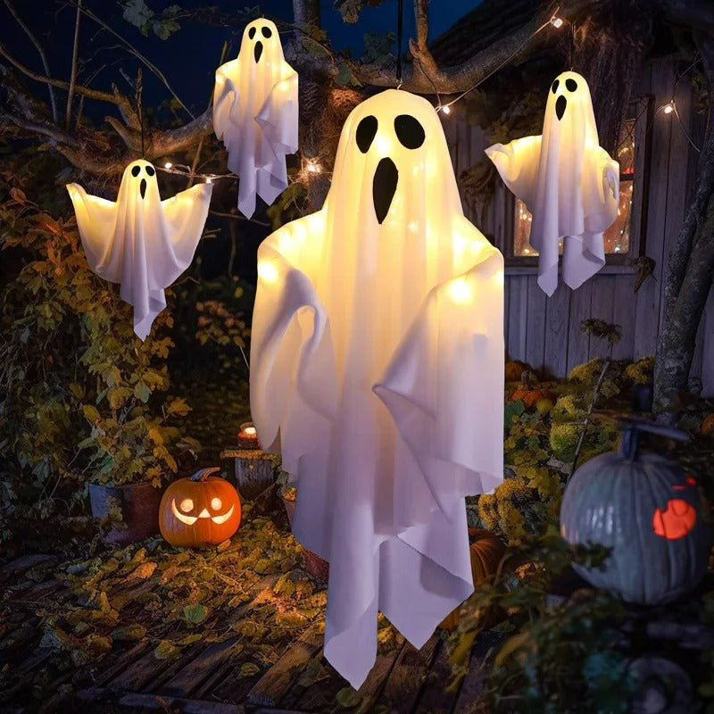 Glowing Halloween Scream Ghost