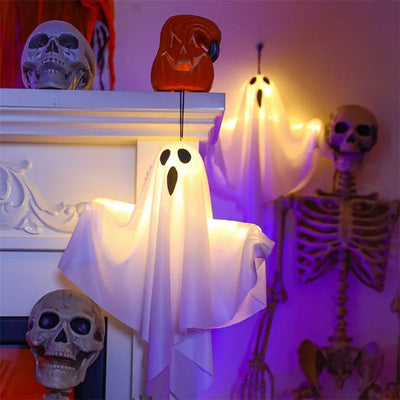 Glowing Halloween Scream Ghost