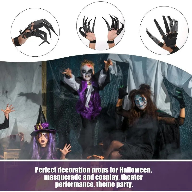 Halloween Articulated Finger Gloves