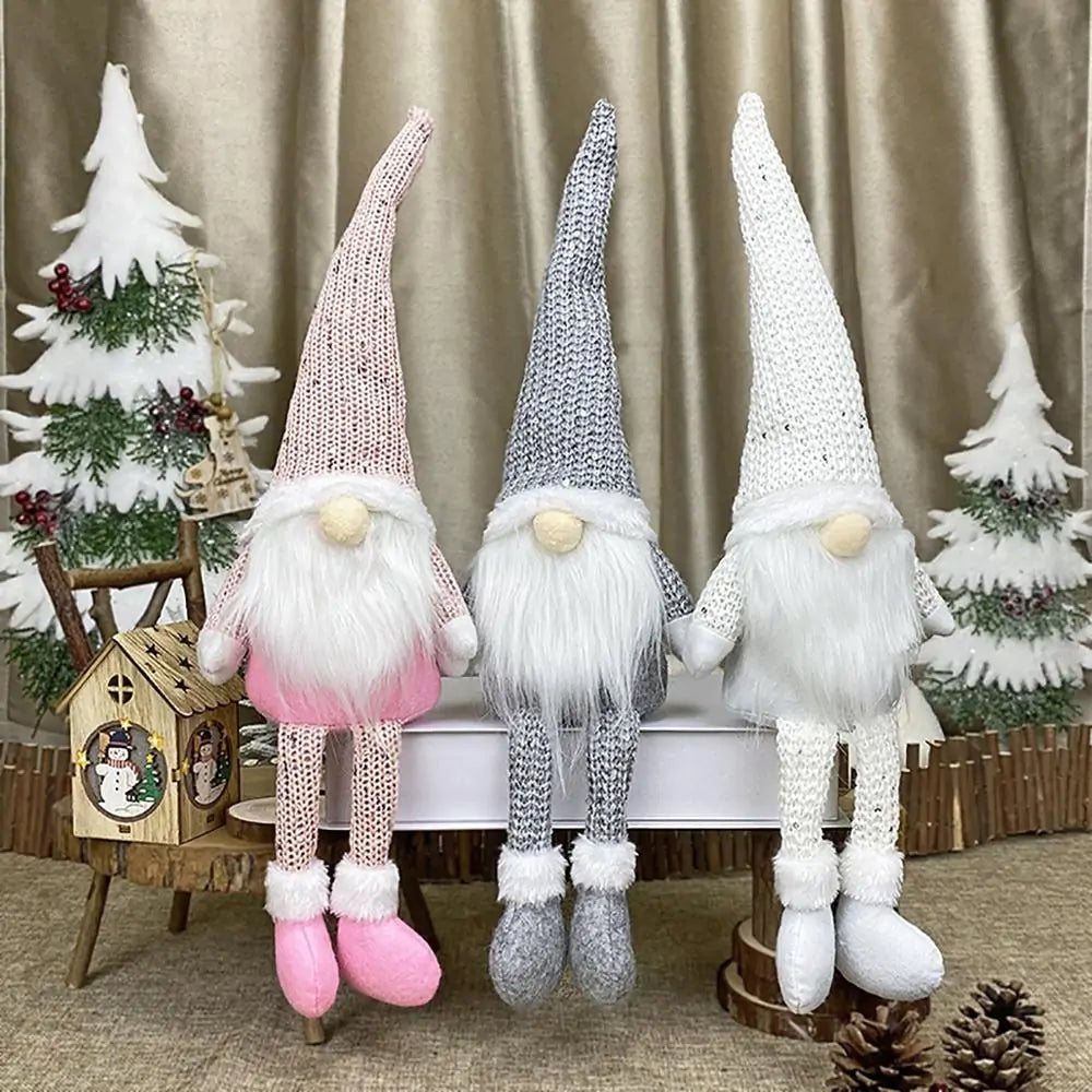 Festive Faceless Gnome Doll