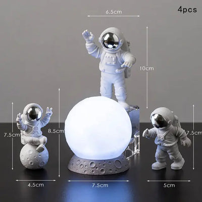 Astronaut & Moon Decor Set