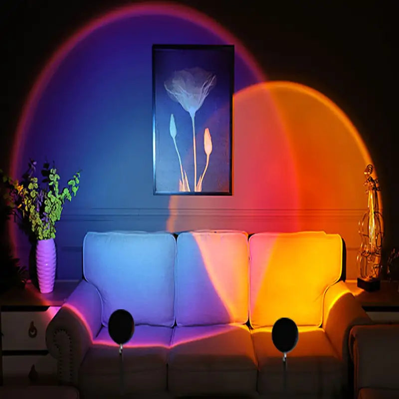 Sunset Halo Lamp