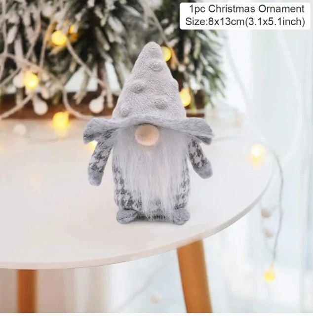 Festive Faceless Gnome Doll