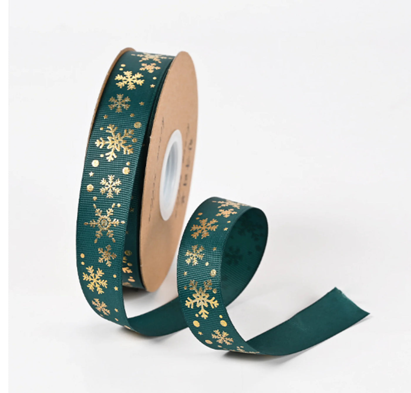 Ribbon Printed Christmas Design Decoration Gift Packing