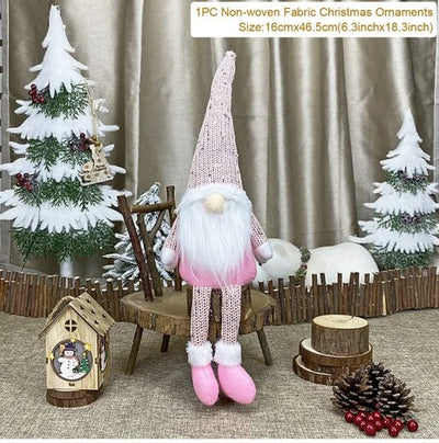 Festive Faceless Gnome Doll