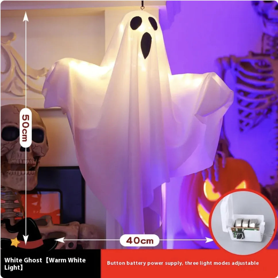 Glowing Halloween Scream Ghost