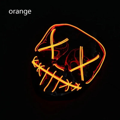 LED Halloween Party Mask