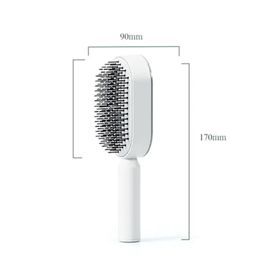 Effortless Self-Cleaning Hair Brush