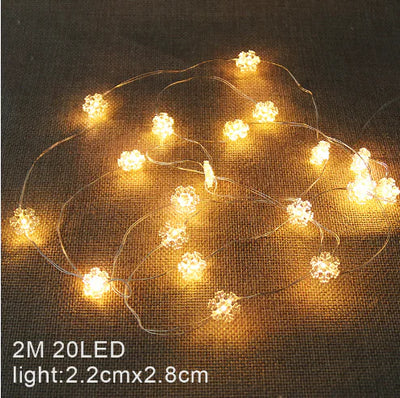 Snowflake Christmas LED String lights