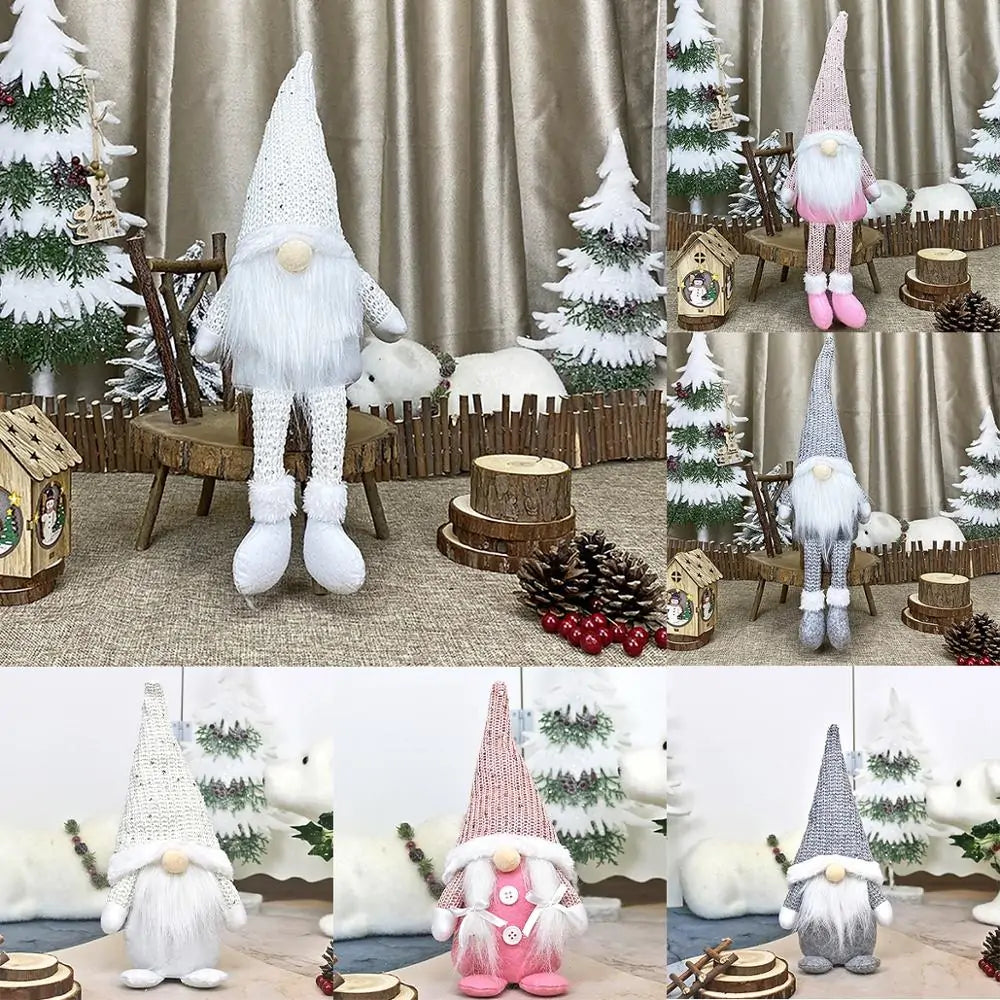 Festive Faceless Gnome Doll